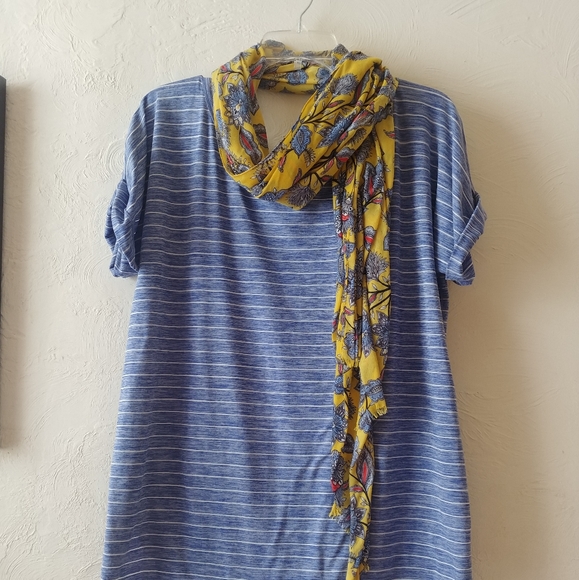 Final sale 🌟 GapFit rolled sleeve striped tee - Picture 2 of 7